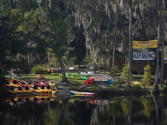 Kaiaking at The Paddling Center Orlando