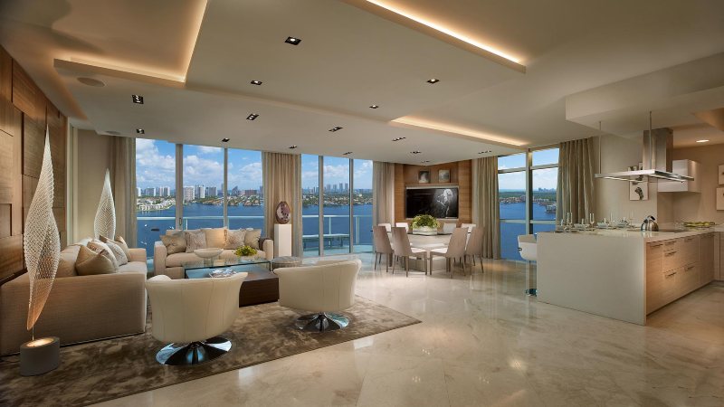 Marina Palms Living Room