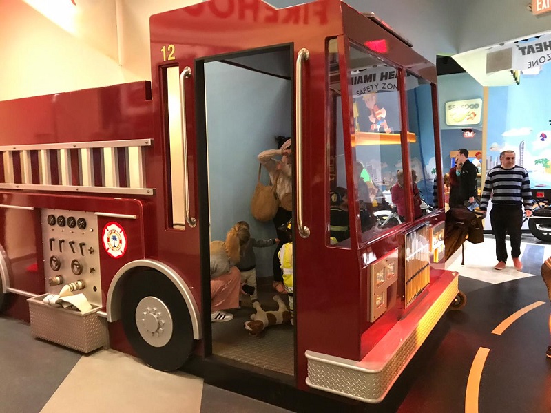 Fireman at Miami Children's Museum