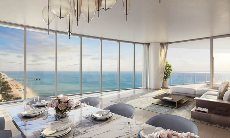 Full-Floor Penthouse at the Ritz-Carlton Residences in Sunny Isles Beach, Florida, Sells for $21 Million