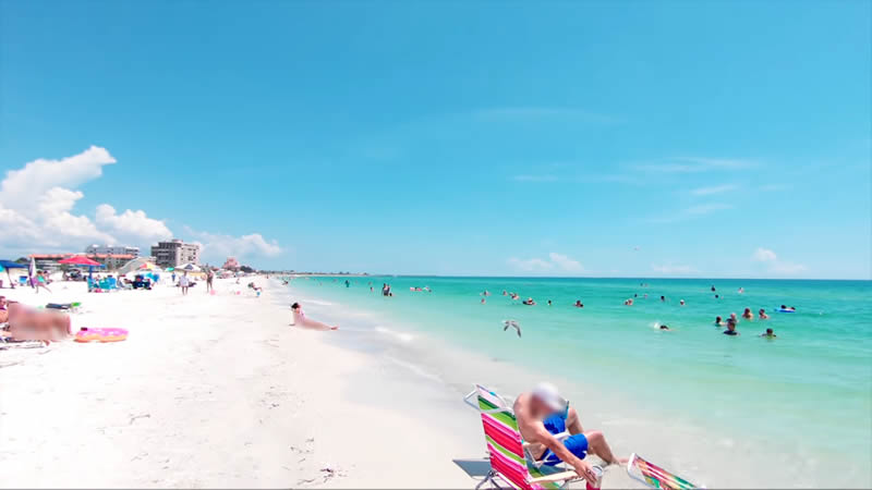 St Pete Beach near Orlando