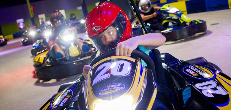 I-Drive NASCAR indoor Kart Racing