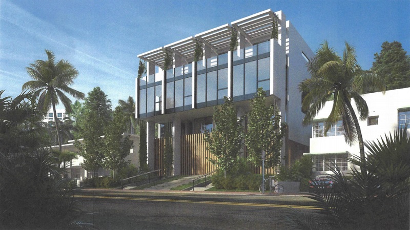 City of Miami Beach Design Review Board approved the design and landscaping for the townhouse development at 1311 15th Terrace.