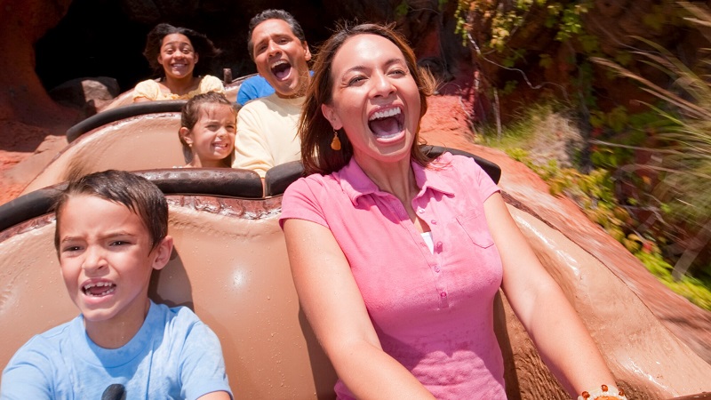 Disney Splash Mountain - Waterfall - Prepare yourself to get wet