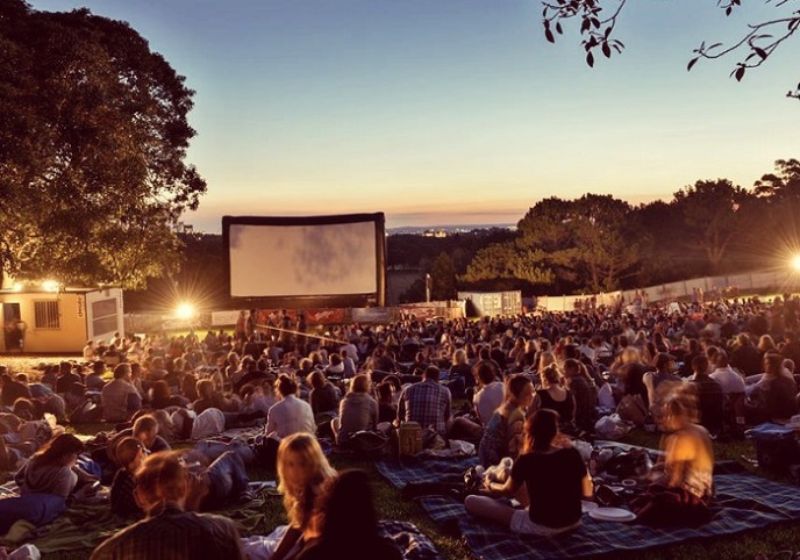 Popcorn Flicks Winter Park: Outdoor cinema