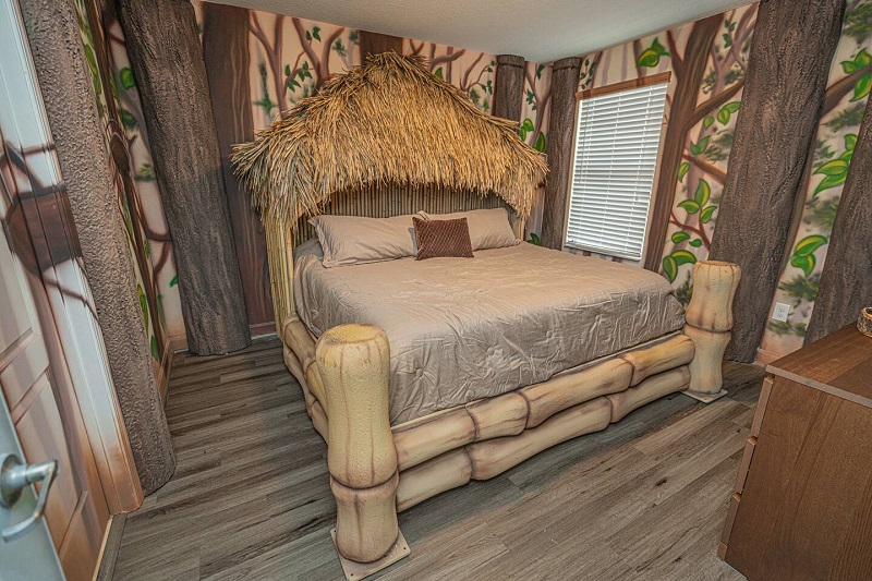 Yub nub with the Ewoks in this Endor-themed cabin room