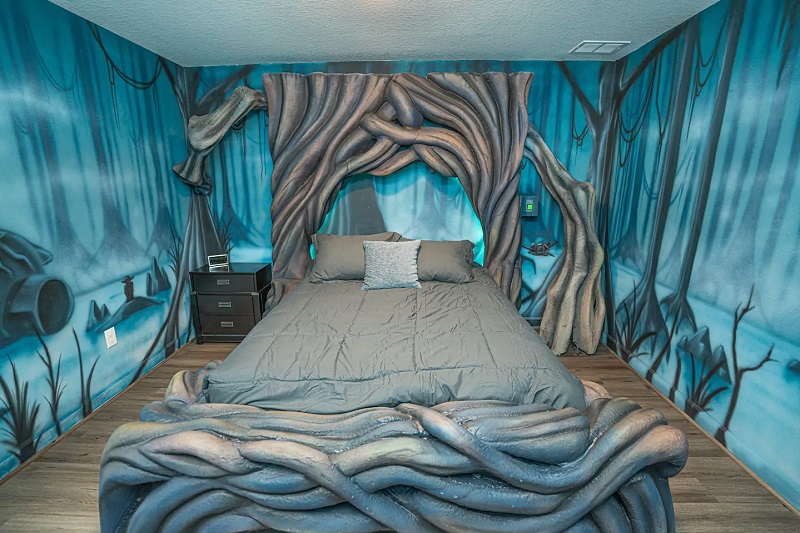 Get inspired by Master Yoda in this room inspired by the swamps of Dagobah - Star Wars decor