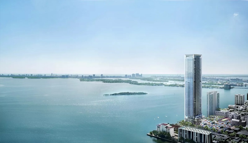Miami’s fashion-branded tower, Missoni Baia reaches halfway mark