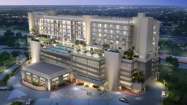 Hilton Aventura Miami nearing completion