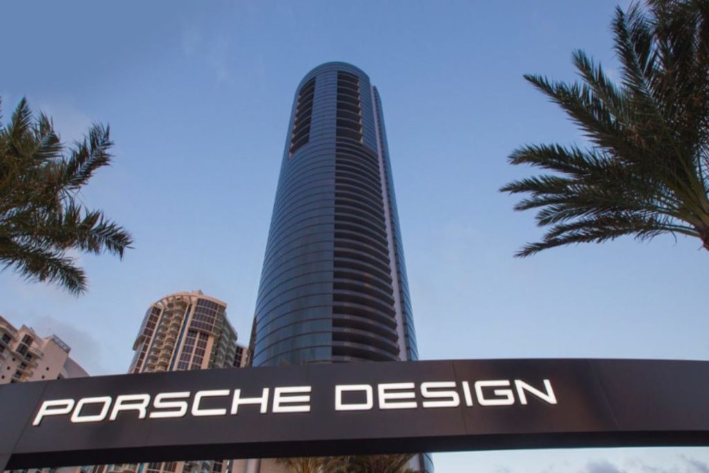 car-branded buildings in Miami