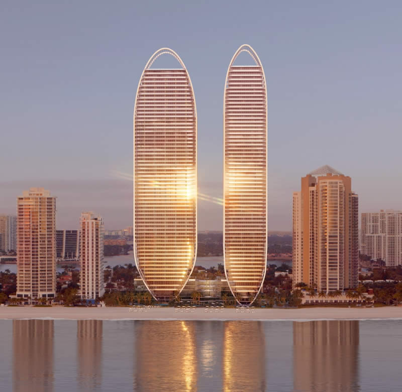 FAA approves tallest building ever for Sunny Isles - St Regis Residences Sunny Isles Beach